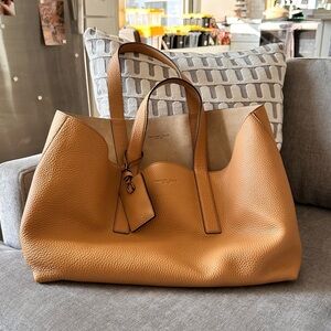 Michael Kors Tan Leather Tote Bag
